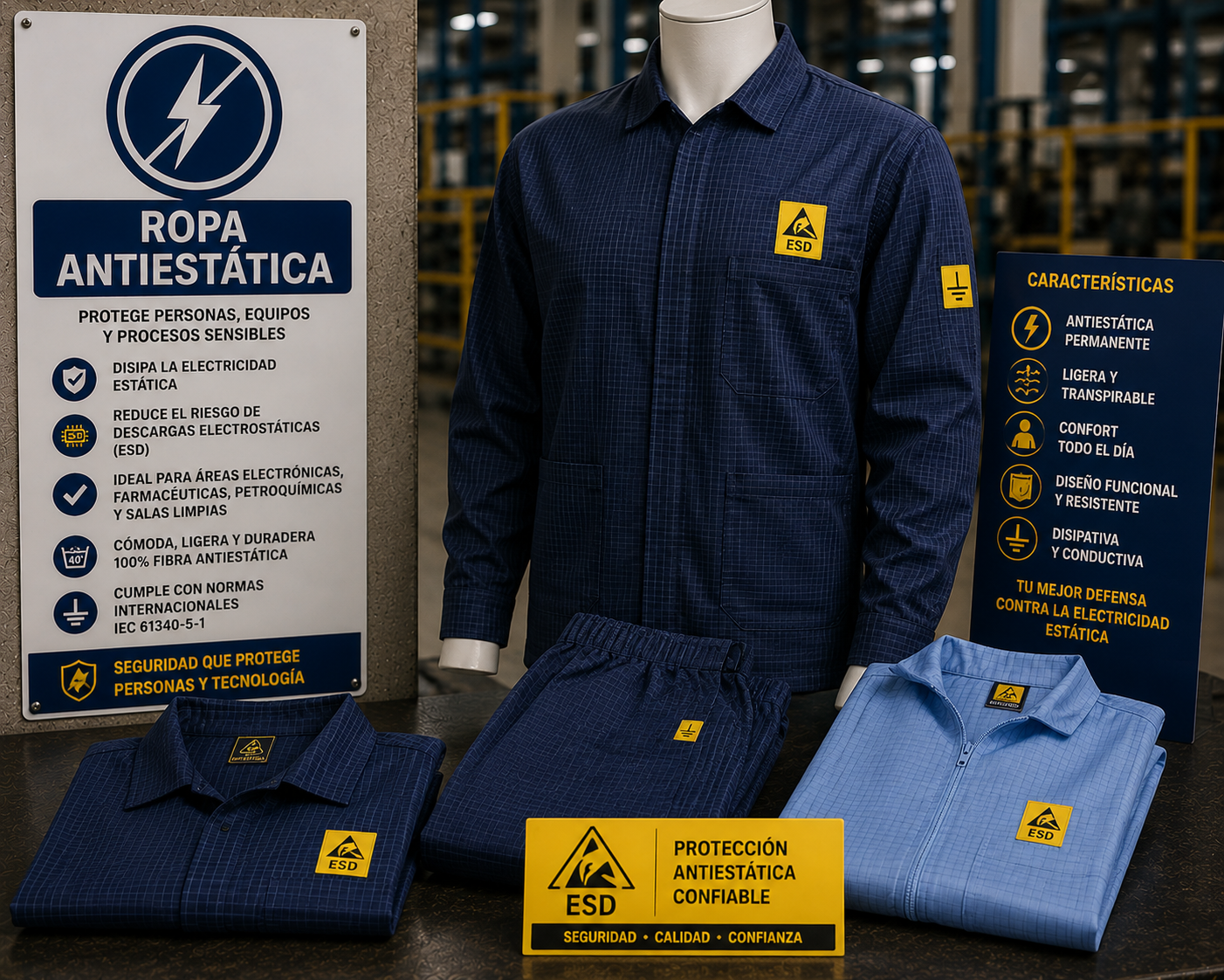 Ropa Antiestática